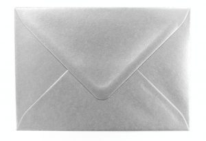 Platin Gutschein Umschlag platin