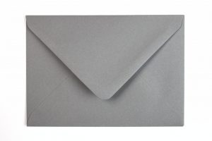 Silber Gutschein Umschlag silber